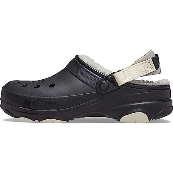 NWT Crocs Unisex All Terrain Lined Clogs – Black Size Men 7 , Women 9 main image 4